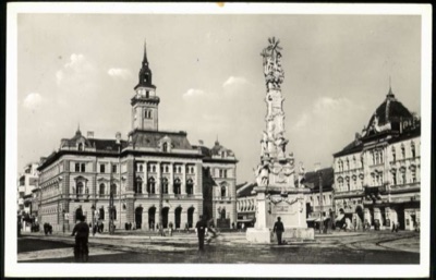 The Town Hall, with a modern hotel nearby, Novi Sad, 1919–1941
