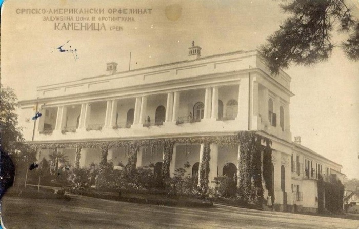 Serbian-American Orphanage, The Marczibányi-Karácsonyi Palace, Sremska Kamenica, 1920–1941