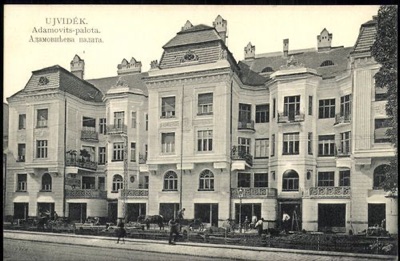 Adamovits palota, Adamovićeva zgrada, Novi Sad, 1912–1915