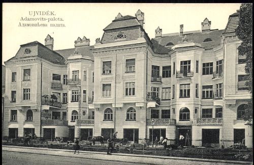 Adamovits palota, Adamovićeva zgrada, Novi Sad, 1912–1915