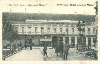 Queen Mary Hotel (Хотел Краљица Марија), Hotel Queen Mary, Novi Sad, 1926