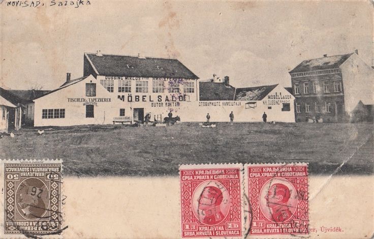 Dussing furniture warehouse Salajka, Novi Sad, 1920